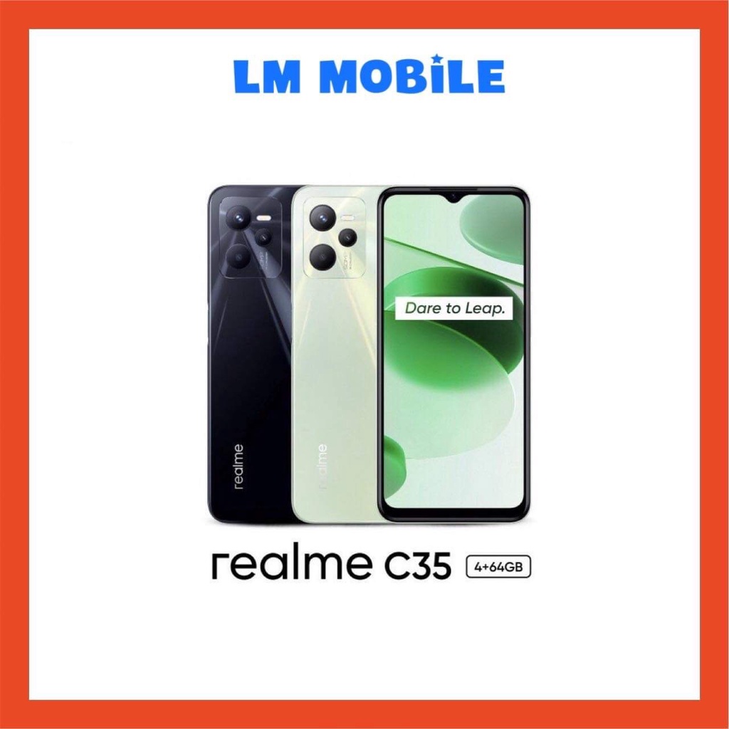 realme C35 แรม4 รอม64 ประกันศูนย์ 1ปี | Shopee Thailand