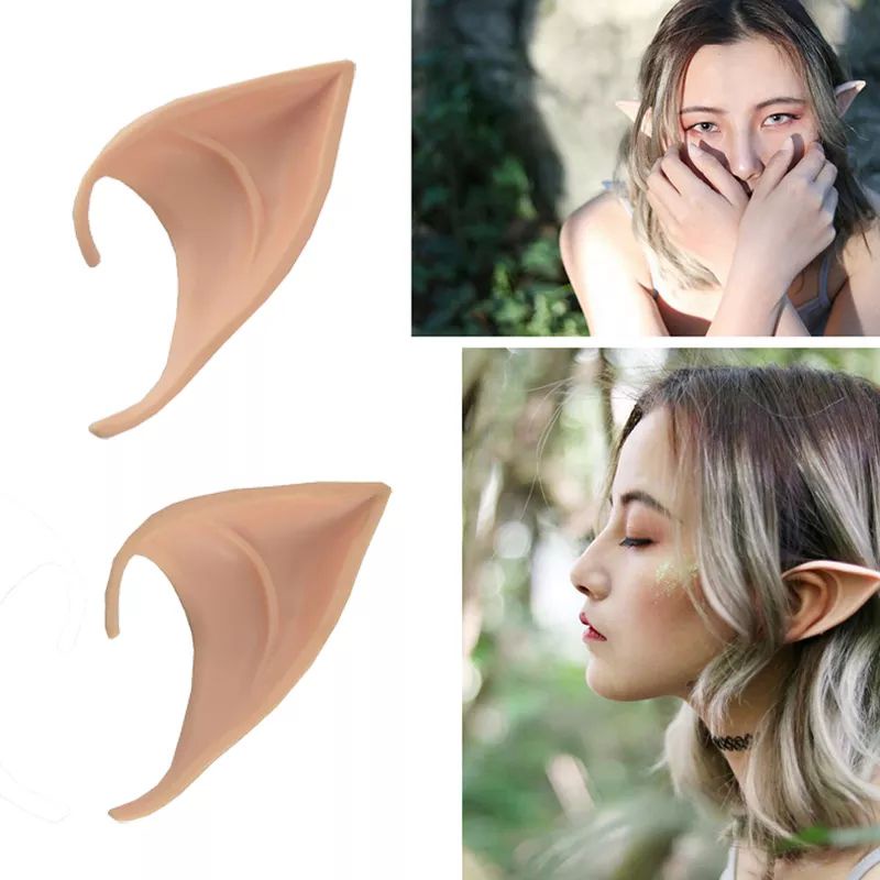 พร้อมส่ง หูเอลฟ์ Elf Ears ใส่คู่กับชุด ทิงเกอร์เบลล์และปีเตอร์แพน