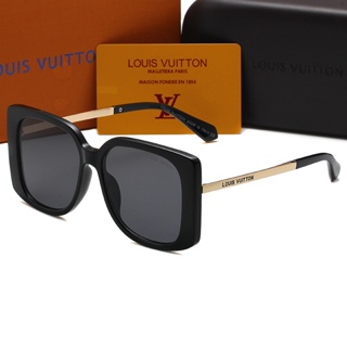 LV ใหม่ แว่นตากันแดด เลนส์โพลาไรซ์ ป้องกันรังสียูวี กันแสง UV400 แฟชั่นยอดนิยม สําหรับผู้ชาย และผู้หญิง