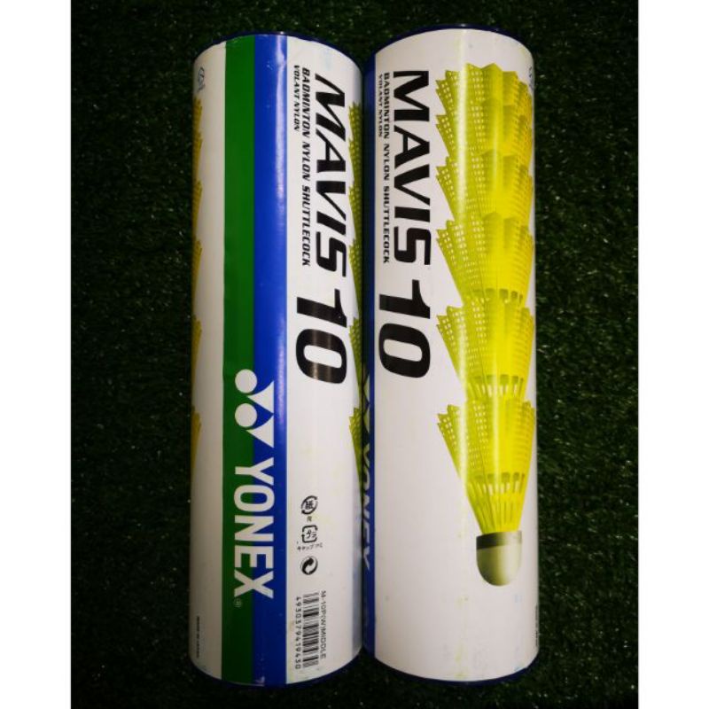 YONEX SHUTTLECOCKS MAVIS 10 ในขณะที่/เหลือง