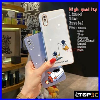 เคส Redmi 9A 8 7 8A 9 9T 9C 10A เคสโทรศัพท์มือถือ ลายดาวอวกาศ Nasa สําหรับ XQ