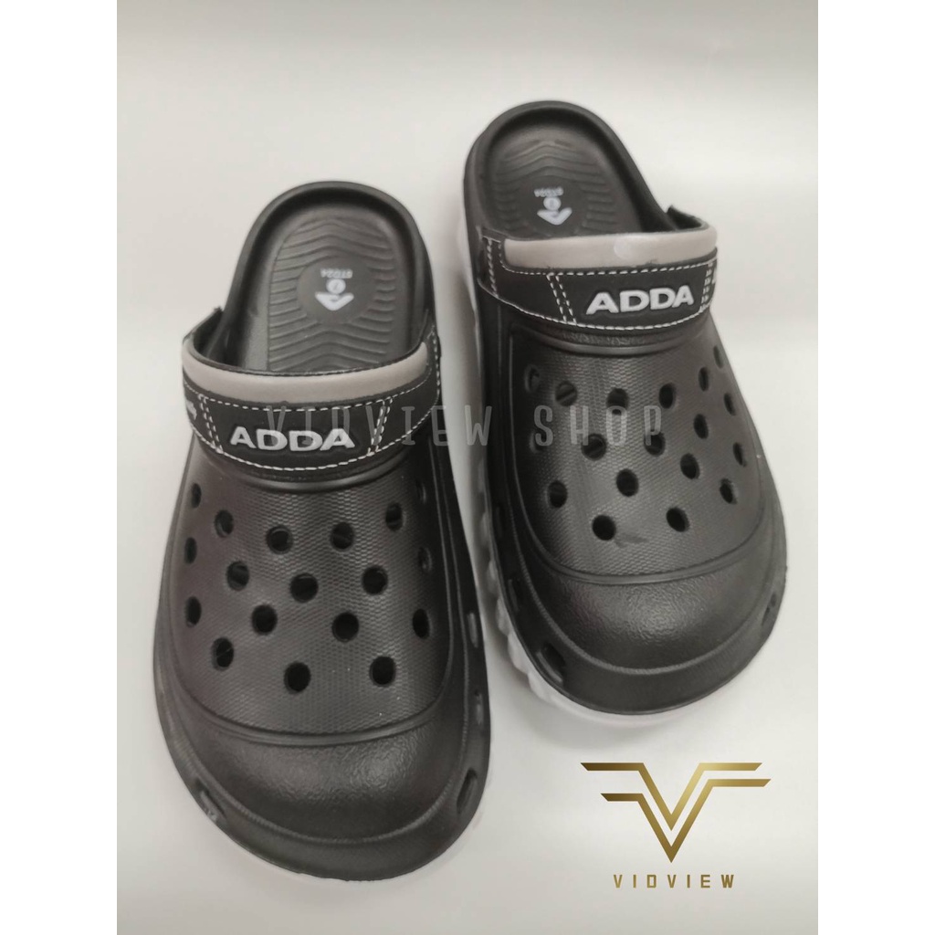 VIDVIEW !!ลดสนั่น!! รองเท้าหัวโต ชาย Adda 5TD24 พื้น 2density เบอร์ 40-45 แบบสวม เนื้อยาง ลุยน้ำได้ - รูปที่ 4