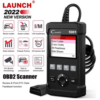 Launch CR5001 เครื่องสแกนเนอร์อ่านโค้ด OBD2 สําหรับรถยนต์