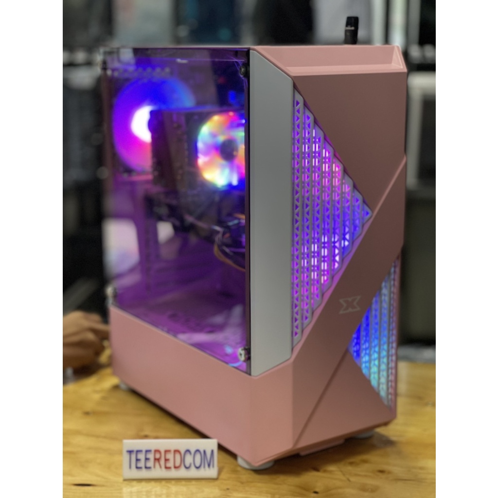 คอมเล่นเกมส์เเรงๆXEON2660v2 10C 20T turbo 3.0Ghz / X79 /ram16GB /RX570 8GB /M.2 NVme250g