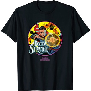 ผ้าฝ้ายคอกลมเสื้อยืด พิมพ์ลายการ์ตูน Marvel Doctor Strange In The Multiverse Of Madness สําหรับผู้ใหญ่
 - เสื้อยืดผู้ชาย