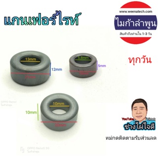 แกนเฟอร์ไรท์ แกนเทอร์รอย พันขดลวด สร้างสนามแม่เหล็ก กันสัญญาณรบกวน