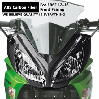 แฟริ่งคาร์บอนไฟเบอร์ ABS สําหรับรถจักรยานยนต์ KAWASAKI ER6F 2012 2013 2014 2015 2016