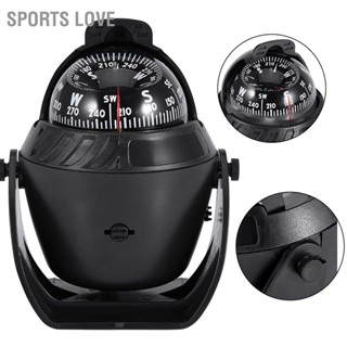 BSports Love เข็มทิศนําทางอิเล็กทรอนิกส์ Led ความแม่นยําสูง สําหรับเรือ รถยนต์