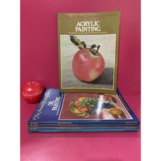 The Artist’s Painting Library : BY WENDON BLAKE / PAINTINGS BY GEORGE CHEREPIV ศิลปะ การวาดภาพระบายสี หนังสือมือสอง