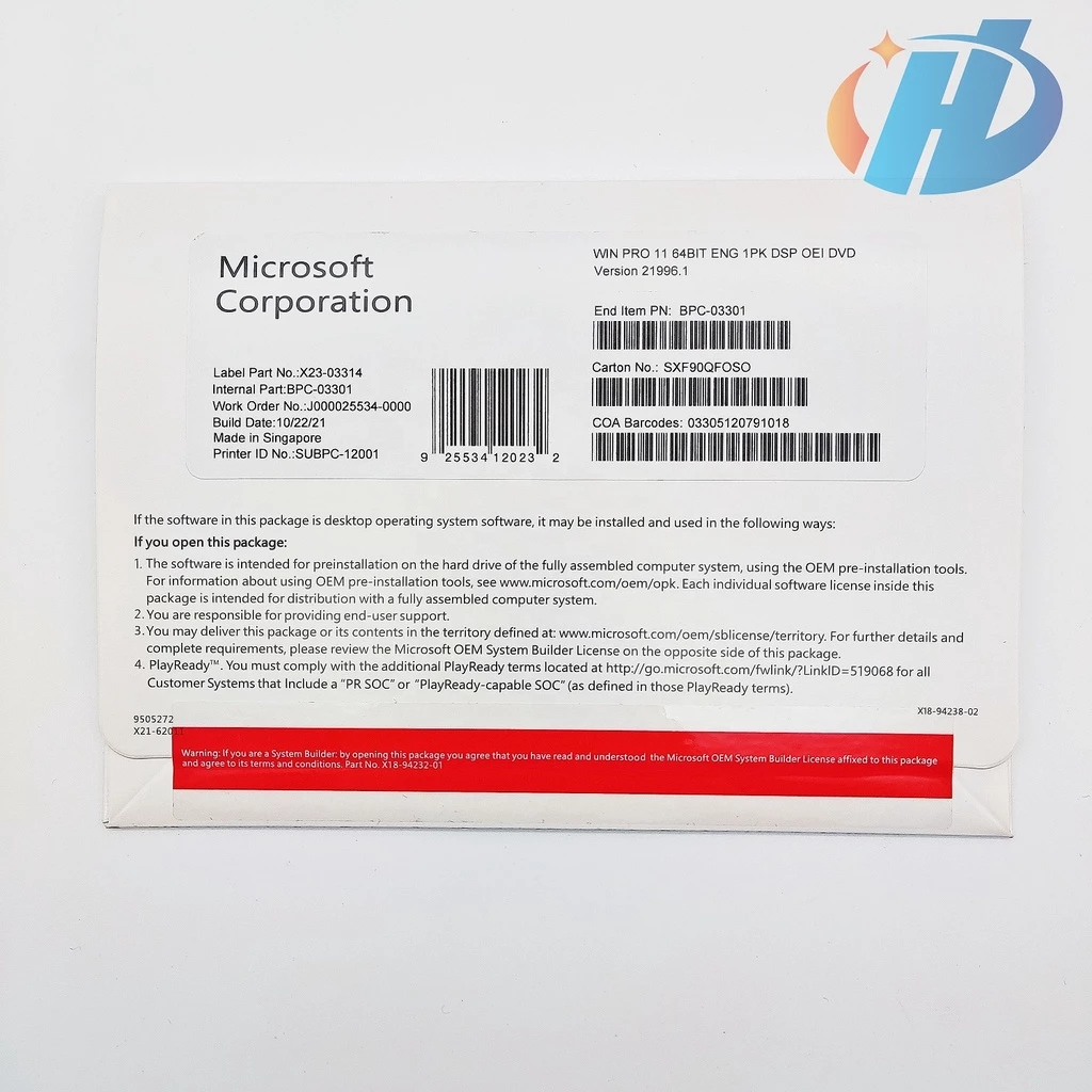 Windows 11 Professional OEM Key thumbnail 3