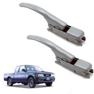 หูล็อคฝาท้ายกระบะ มือเปิดท้ายกระบะ สีเทา จำนวน 2ชิ้น   อีซูซุ ทีเอฟอาร์  2 ปร car door handle T11