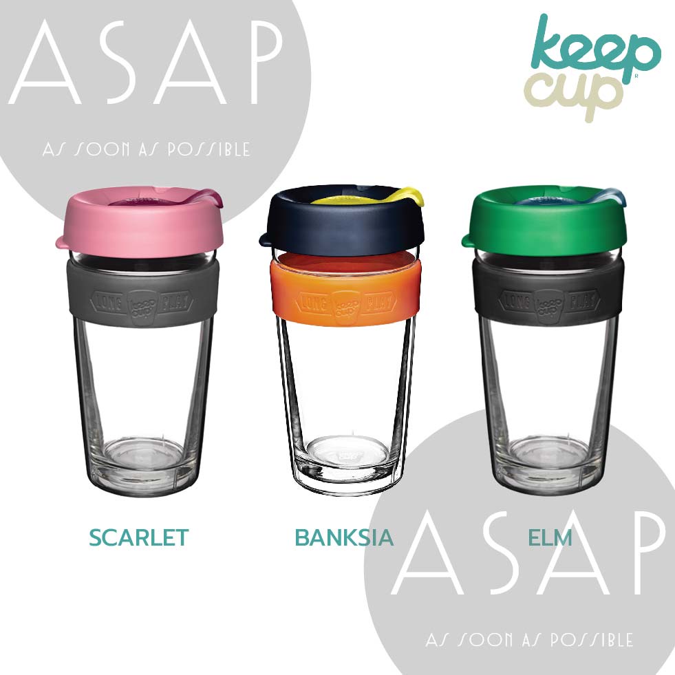 แก้ว คีพคัพ ร้อน-เย็น 6 สี KEEPCUP LONGPLAY 16 OZ (L)