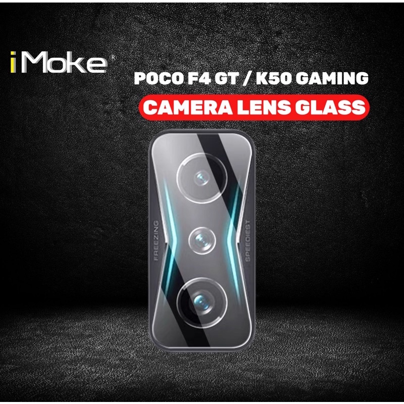IMoke เลนส์กล้องสําหรับ Poco F5 Pro/F5/F4 GT/Redmi K40 Gaming/K50/K50/K50 Pro