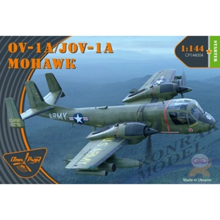 Clear prop model เครื่องบิน CP144004 OV-1A/JOV-1A Mohawk [1/144]