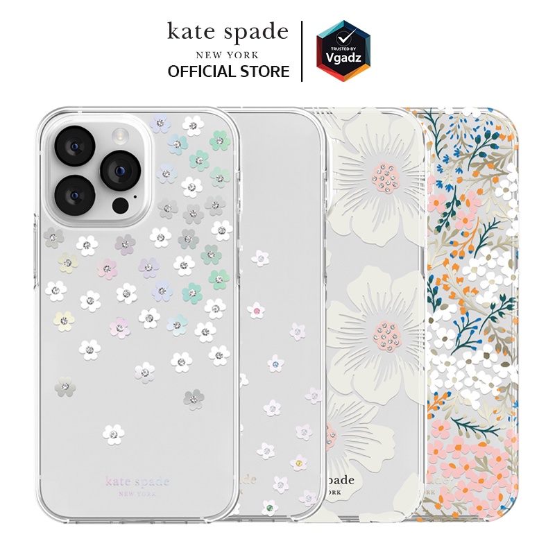 Kate Spade New York เคสสำหรับ iPhone 14 / 14 Plus / 14 Pro / 14 Pro Max รุ่น Protective Hardshell Case