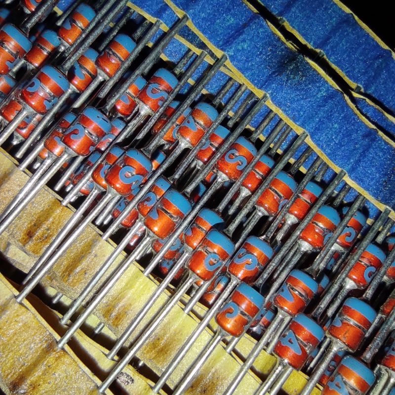 1SR35 Alternative Diode 1N4148 JAPAN Large Body NOS Diode เสียงซิลิคอนเจอร์เมเนียม schottky zener