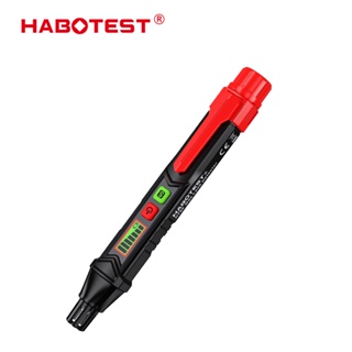 HABOTEST HT60 เครื่องตรวจจับการรั่วไหลของแก๊ส เครื่องตรวจจับก๊าซไวไฟ แบบใช้มือถือ พร้อมเสียงเตือนภัย และภาพ พร้อมหน้าจอ LCD