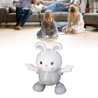 BDreamcradle หุ่นยนต์เต้นรําอิเล็กทรอนิกส์ มีไฟ Led รูปการ์ตูนกระต่าย ของเล่นเสริมการเรียนรู้ สําหรับเด็ก