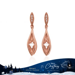 Aevari Lanna Lantern Rose Gold Earrings