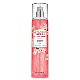Bath &amp; Body Works Japanese Cherry Blossom Diamond Shimmer Mist 236 ml