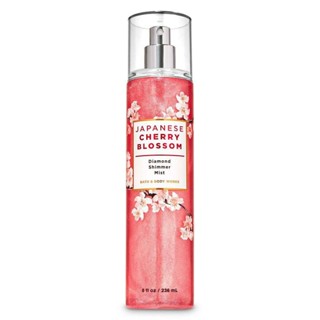 Bath &amp; Body Works Japanese Cherry Blossom Diamond Shimmer Mist 236 ml