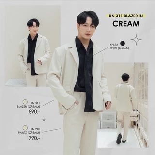 KN Pants กางเกงสแล็ค ทรงกระบอก ชุดเข้าเซ็ทสูท (รหัส : KN210)