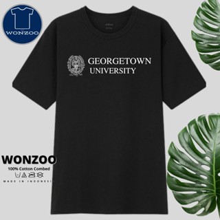 Georgetown UNIVERSITY เสื้อยืด (คุณภาพพรีเมี่ยม)