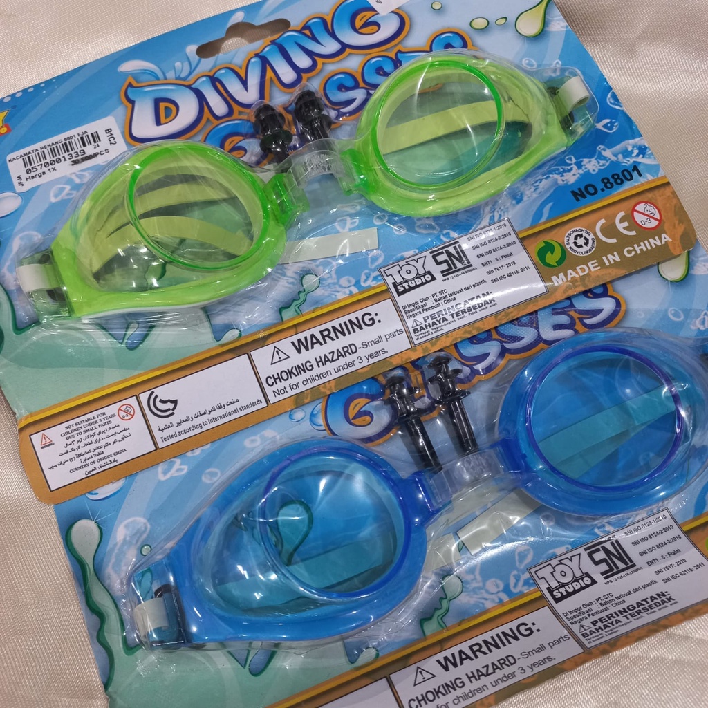 SWIMMING GOGGLES 8801 FJA/ SWIMMING GOGGLES