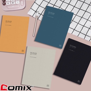 Comix ECC101 สมุดปกอ่อน สันเชือก ขนาดB5 (คละสี 1 เล่ม) สมุดสันเชือก เครื่องเขียน สมุดโน๊ต สมุดจดบันทึก อุปกรณ์การเรียน