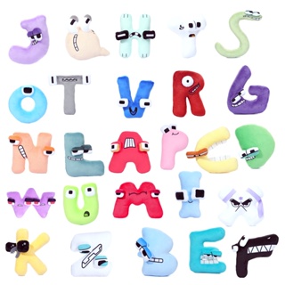ตุ๊กตาตัวอักษรภาษาอังกฤษ ABC A-Z ของเล่นเสริมการเรียนรู้ สําหรับเด็กก่อนวัยเรียน 26 ชิ้น