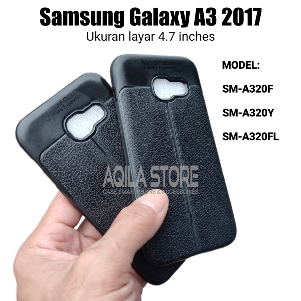 เคสออโต้โฟกัส Samsung A3 2017 / Galaxy A3 2017 (รุ่น: SM-A320F, SM-A320Y, SM-A320FL) เคส Softshell A