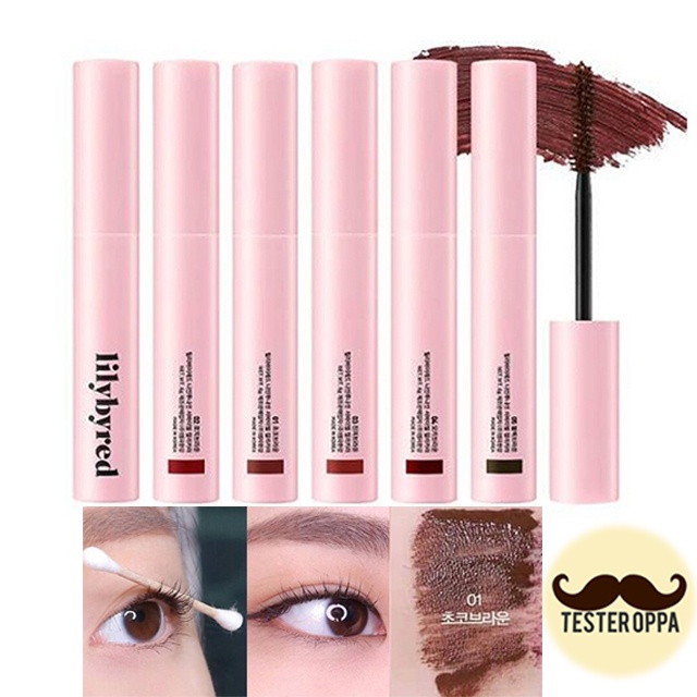 ส่งทุกวัน รุ่นใหม่! มาสคาราติดทน12ชม. LILYBYRED AM9 TO PM9 SURVIVAL COLORCARA 6g.