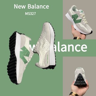 （ยิงจริง）New Balance MS327 ของแท้100%💯รองเท้าผ้าใบ รองเท้า รองเท้าวิ่ง รองเท้า New Balance MS327LG-1-4