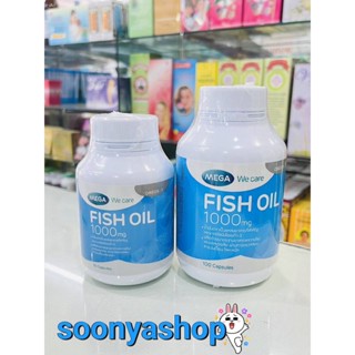 Mega we care Fish oil 1000 mg‼️ น้ำมันปลา 1000 มก