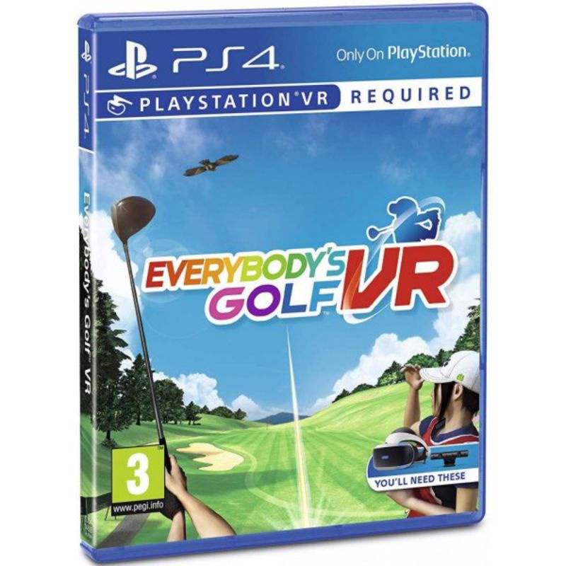 (มือ 1) PS4 : Everybody's golf VR (Z.2/Eng)