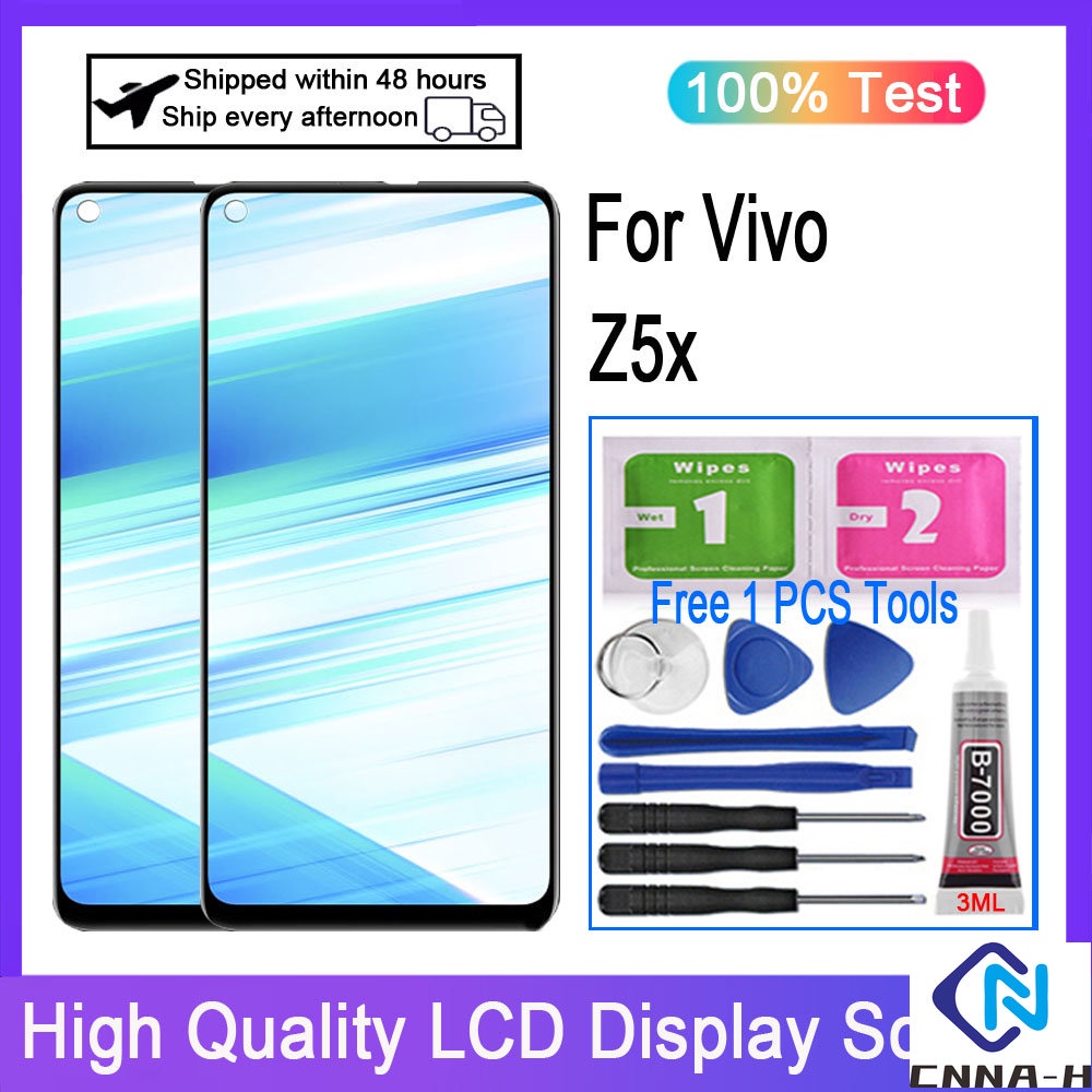 สําหรับ Vivo Z5x V1911A V1919A จอแสดงผล LCD Touch Screen Digitizer เปลี่ยน