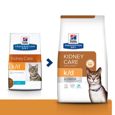 Hill's Feline k/d with Ocean fish 3.85 kg อาหารแมวฮิลล์โรคไต รสปลา 3.85 กก.