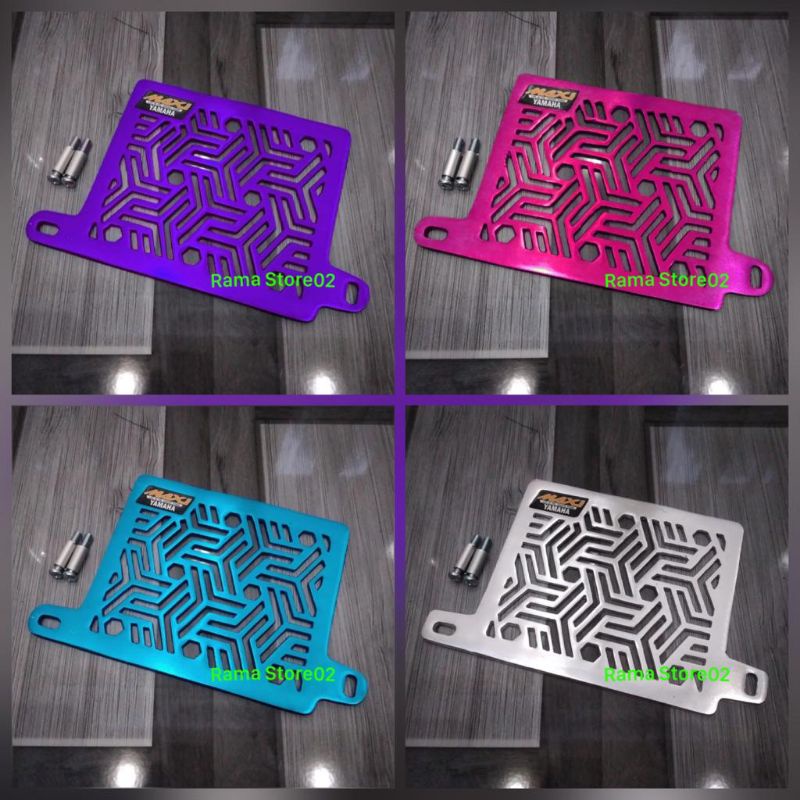 ฝาครอบหม้อน้ํา Nmax aerox lexi พร้อม motif อลูมิเนียม, โบนัสโบลท์บูช ราคา ถูกที่สุด ดีลบีเคเค