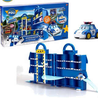 Robocar Poli(โรโบคาร์โพลิ) HQ Storage Car Park ของเล่นโรโบคาร์โพลี สถานีเก็บรถ รหัสSVR83319