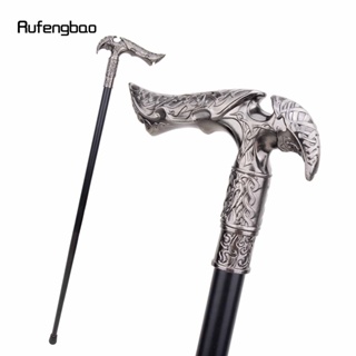 Reaper Scythe Single Joint Fashion Walking Stick Decorative Vampire Cospaly Party Walking Cane Halloween Crosier 93cm