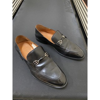 รองเท้า bally slip on ใหม่ใส่ครั้งเดียวอุปกรณ์ครบ