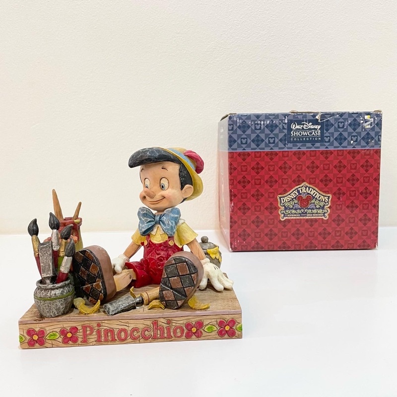 [พร้อมส่ง] Jim Shore - Disney Carved From The Heart Pinocchio