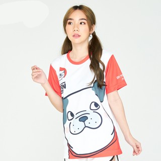 เสื้อวิ่ง พิมพ์ลายลูกสุนัข It can Ined every day