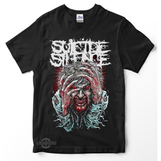 เสื้อยืด พิมพ์ลาย Suicide silence 4th Premium สําหรับผู้ชาย