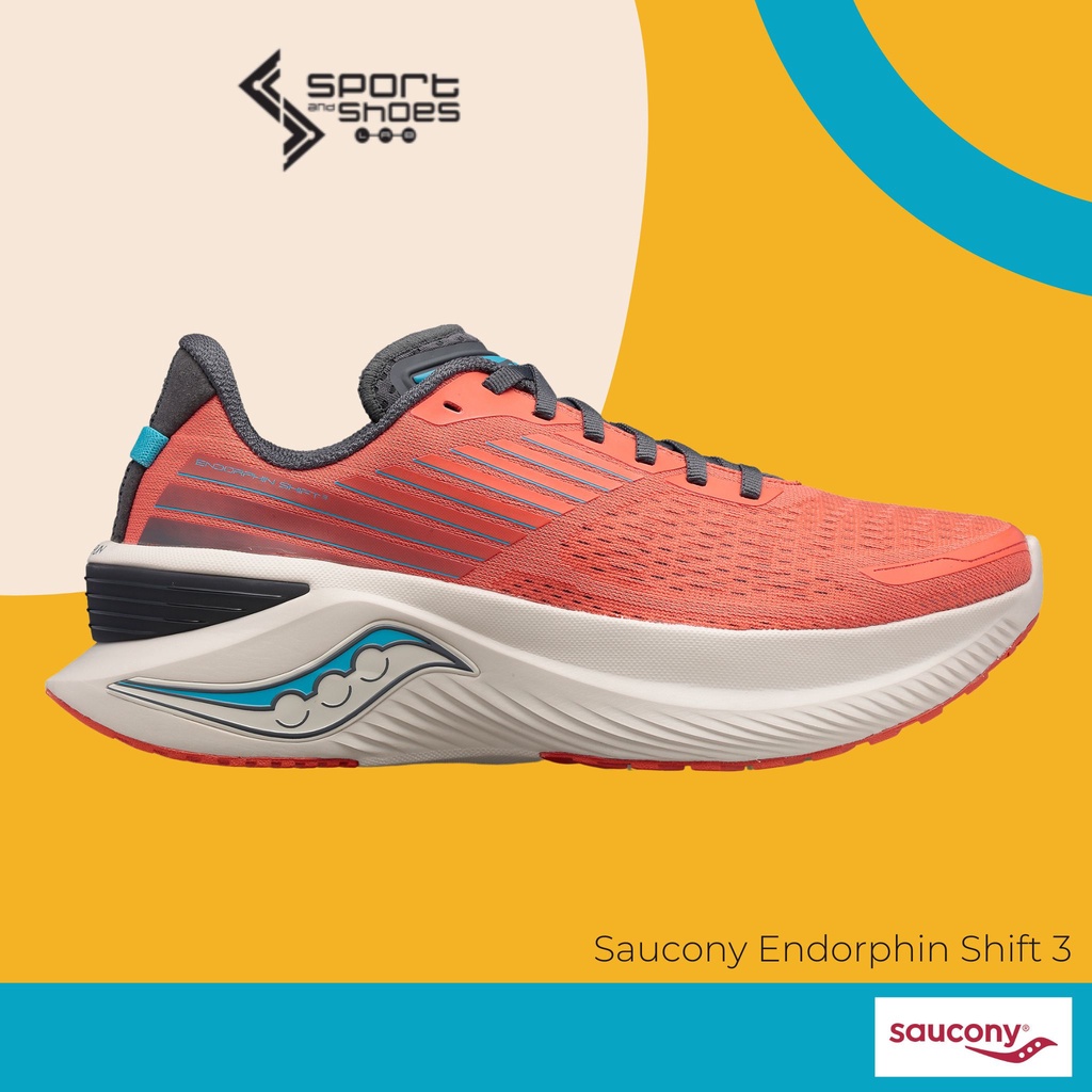 [ซื้อแล้วไม่รับเปลี่ยนคืนทุกกรณี] Saucony Endorphin Shift3  รองเท้าวิ่ง (สำหรับผู้หญิง)