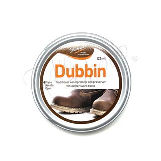 Shucare Dubbin 125 ml. ไขปลาวาฬสีน้ำตาล ครีมรักษากลุ่มหนังฟอกฝาดให้นุ่ม และเพิ่มสีเข้มธรรมชาติให้กับเครื่องหนัง ให้คว...