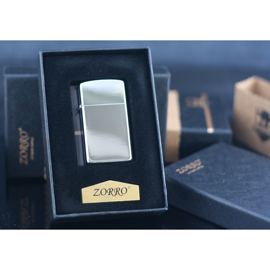 ไฟแช็กน้ำมัน ZORRO model Z909A *ของใหม่ ไม่มีน้ำมันแถมให้ (รหัสสินค้า : GJ-045)