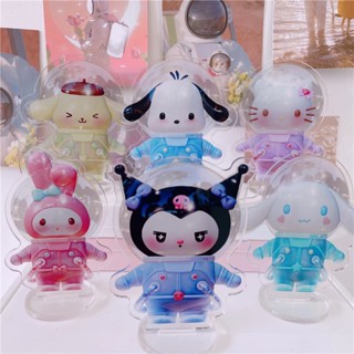 ตุ๊กตาการ์ตูน Sanrio Kuromi Melody Cinnamoroll แฮนด์เมด DIY สําหรับนักเรียน