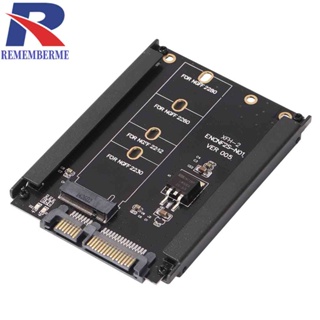 M.2 M2.อะแดปเตอร์แปลงดิสก์ SSD SATA NGFF เป็น SATA3 Card 22PIN สําหรับคอมพิวเตอร์ PC