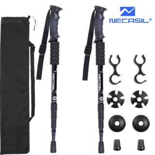 2pcs/lot Trekking poles hike walking stick nordic walking cane Aluminum ski camp telescopic baton outdoor hiking poles c